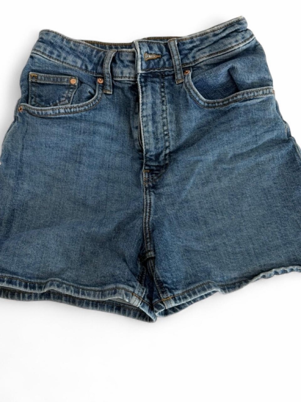 H&M Classic Mid-Blue Denim Shorts